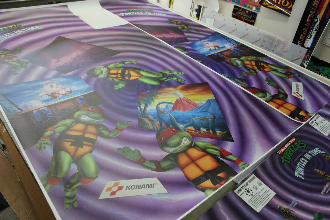 Original Turtles in time Art set – Szabo's Arcades