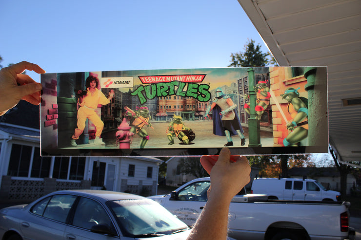 TMNT Marquee (full size cabinet)