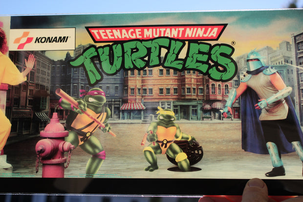 TMNT Marquee (full size cabinet)