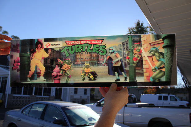 TMNT Marquee (full size cabinet)