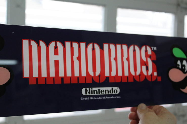 Mario Brothers Marquee