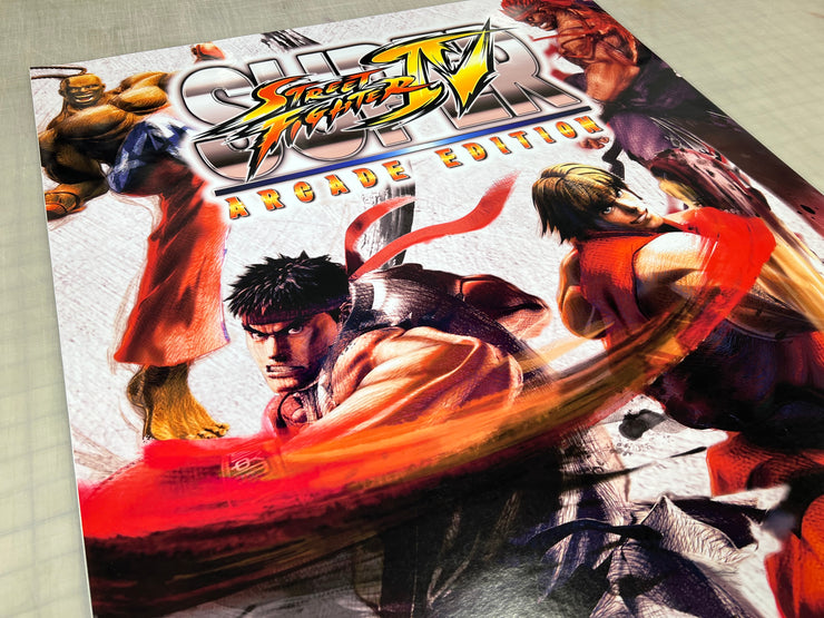 Legends Ultimate Street Fighter 4 Sides and Front- Blemishville