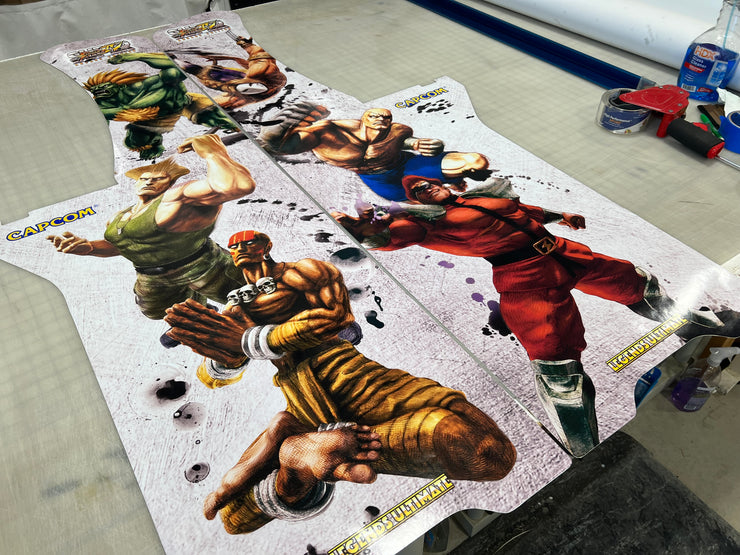 Legends Ultimate Street Fighter 4 Sides and Front- Blemishville