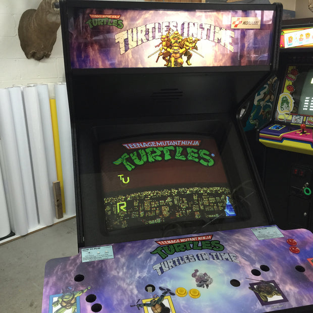 Turtles in Time Marquee- custom design
