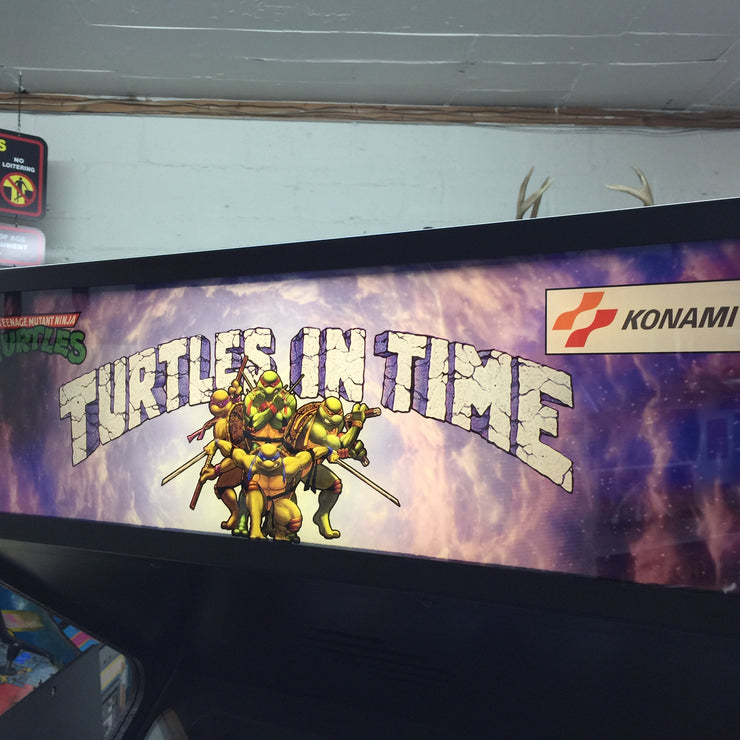 Turtles in Time Marquee- custom design