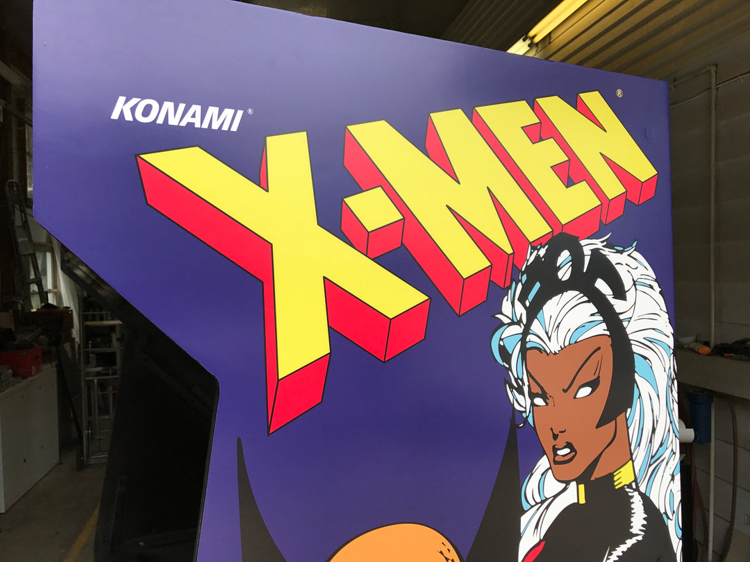 絵画004 XMen 6 player side art – Szabo's Arcades