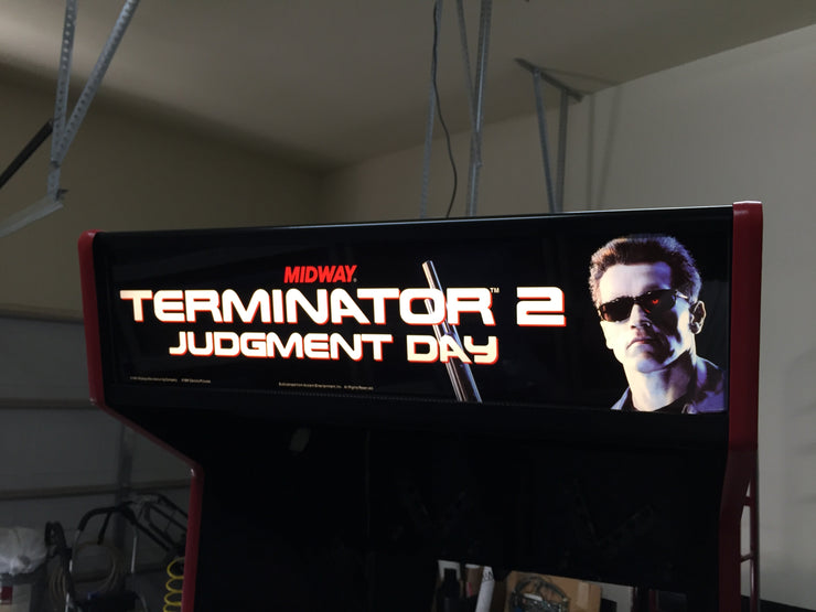 Terminator 2 Sides and Front Art