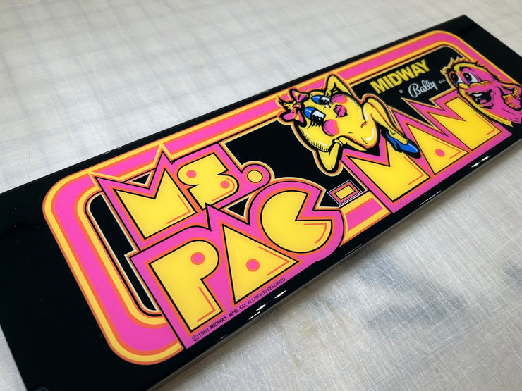 **New** Arcade 1up slip on Replacement Acrylic Marquees