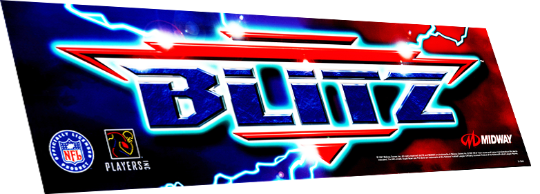 NFL Blitz Marquee – Szabo's Arcades