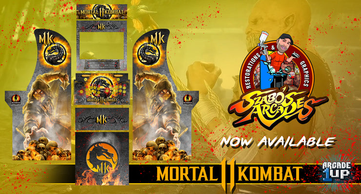 Arcade 1up- Mortal Kombat 11 Bezel only