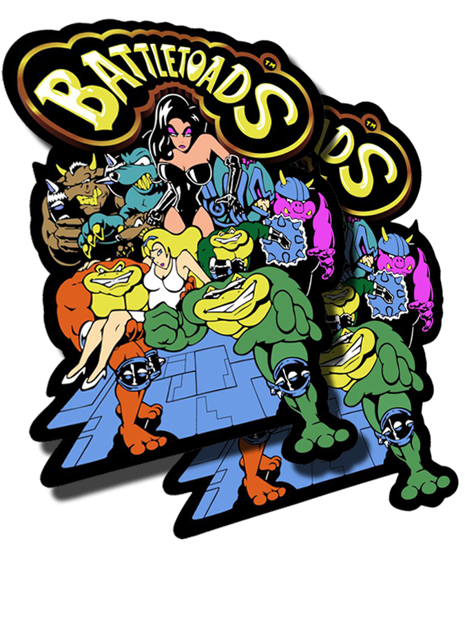 Battletoads Side Art