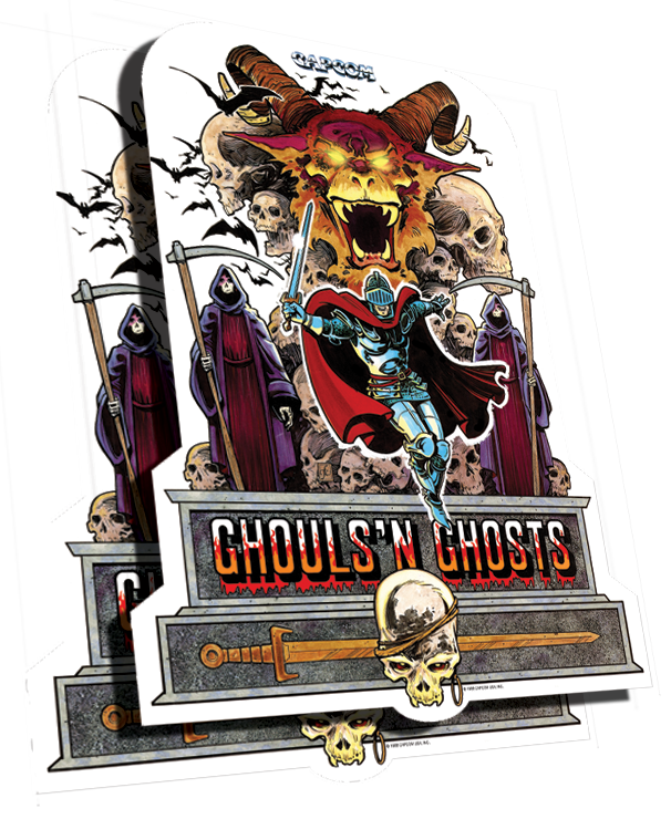 Ghouls N Ghosts Side Art – Szabo's Arcades