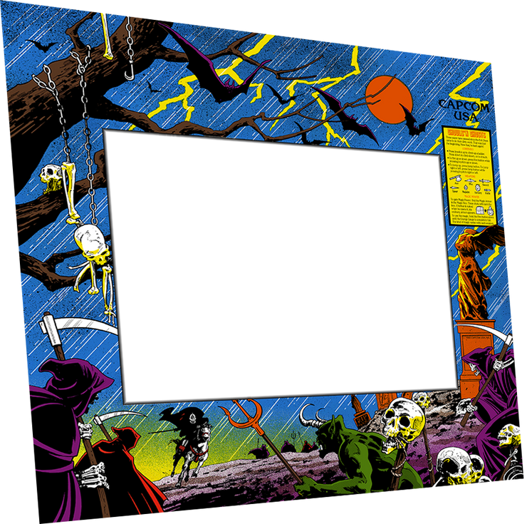 Ghouls n Ghosts Bezel