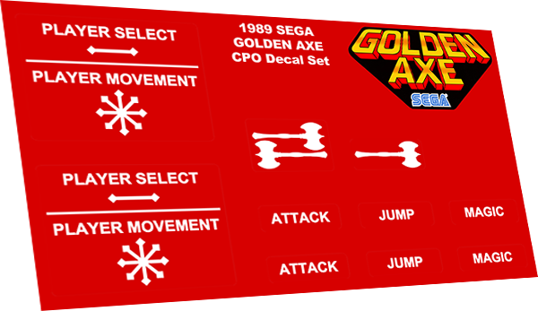 Golden Axe CPO with overlay decals