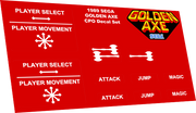 Golden Axe overlay decals