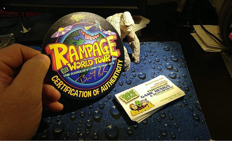 Rampage World Tour wall art
