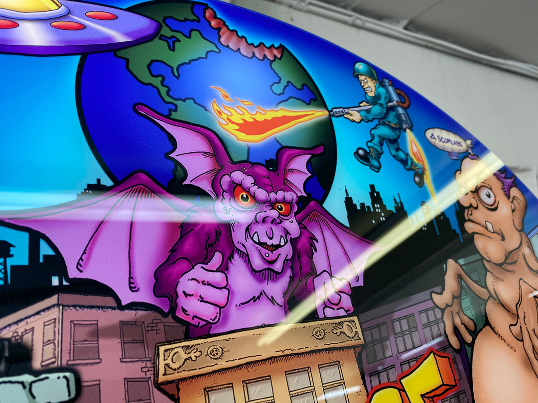 Rampage World Tour Topper-Marquee – Szabo's Arcades