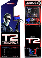 Arcade 1up Terminator Midway decals