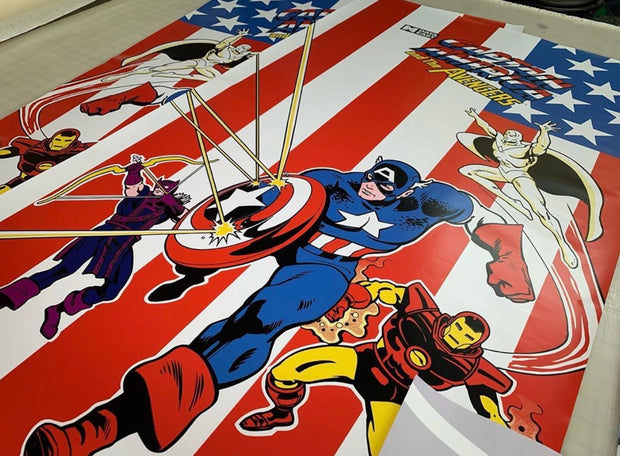 Captain America- Side Art