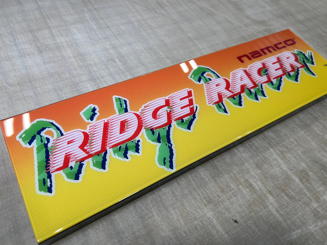 New** Arcade 1up slip on Replacement Acrylic Marquees