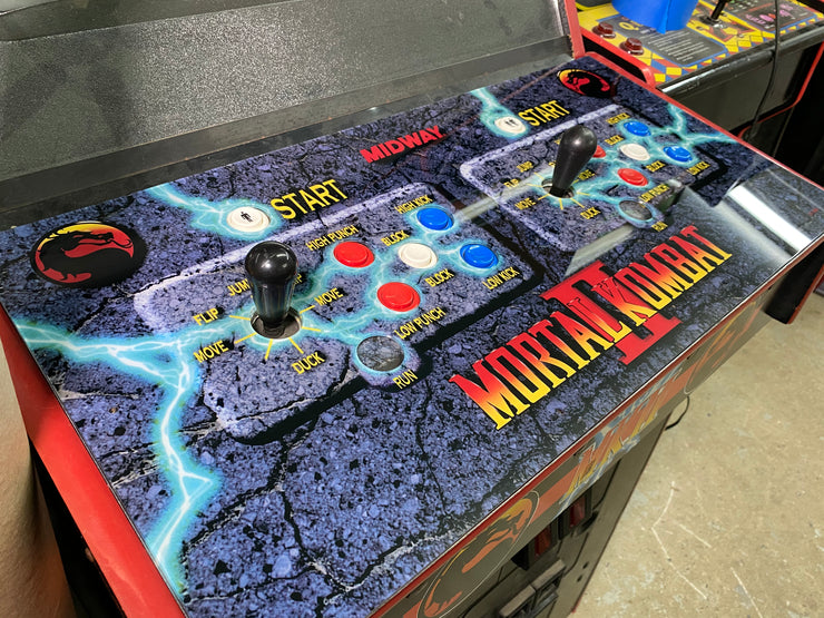 Mortal Kombat 2 reverse printed acyrlic CPO