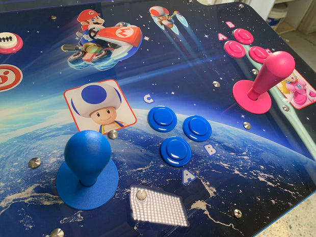 Nintendo  themed multicade custom art