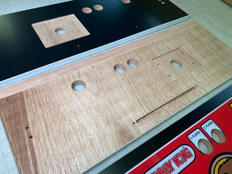 Nintendo wood control panel