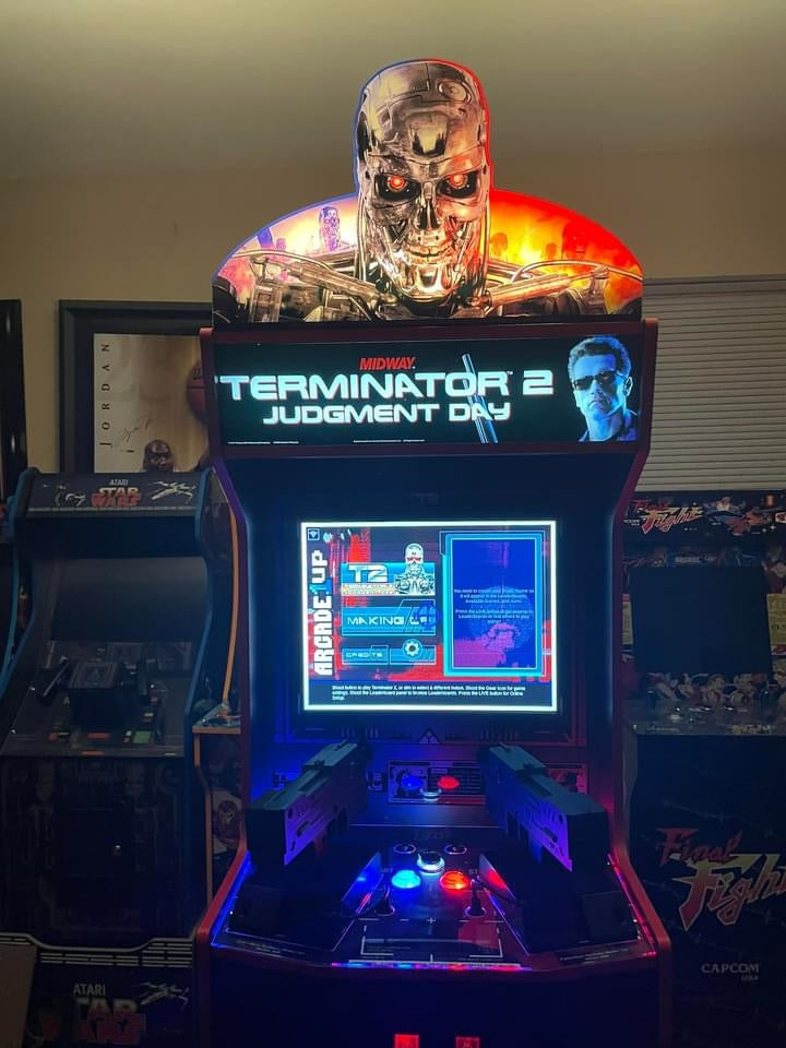 Arcade 1up Terminator topper