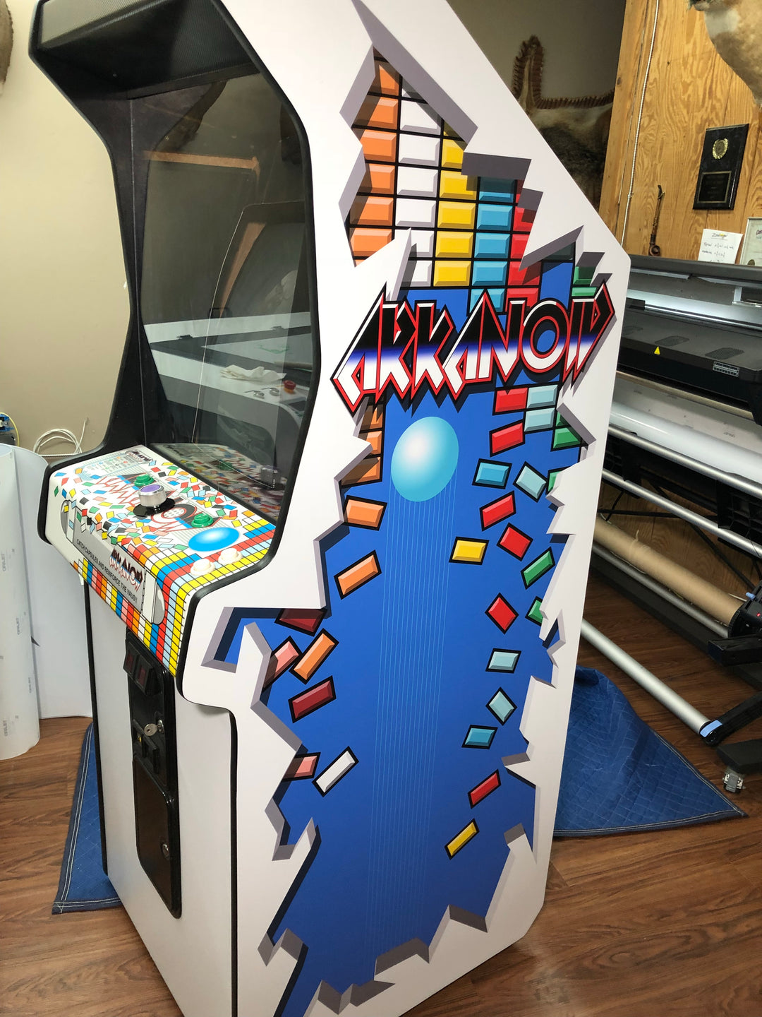 Arkanoid custom full art Kit – Szabo's Arcades