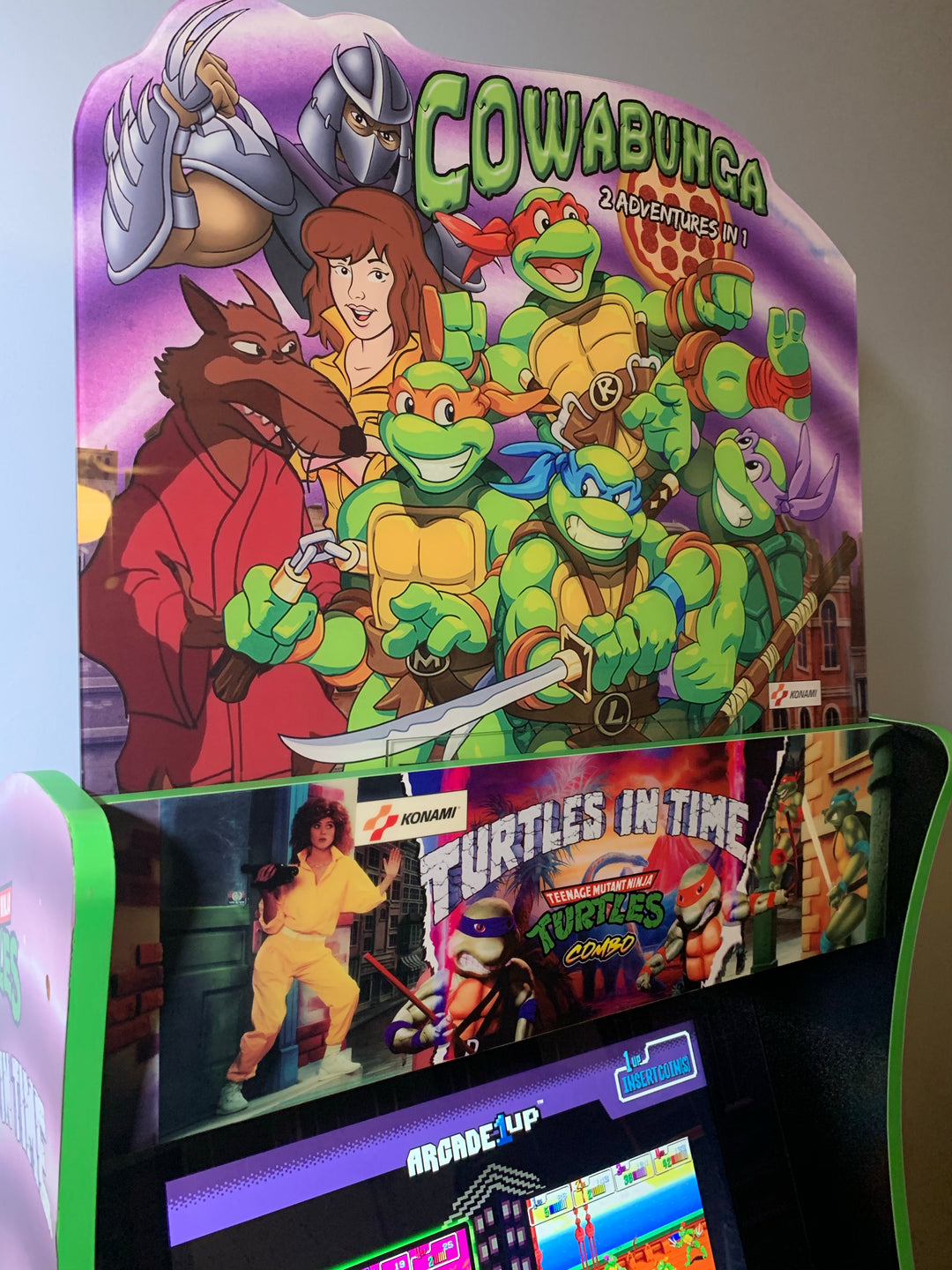 Arcade 1up Ninja Turtles topper – Szabo's Arcades