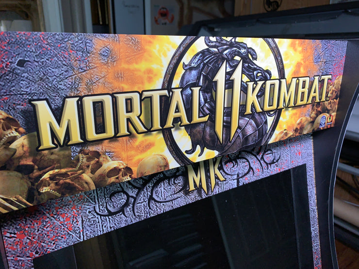Arcade 1up- Mortal Kombat 11 Bezel only