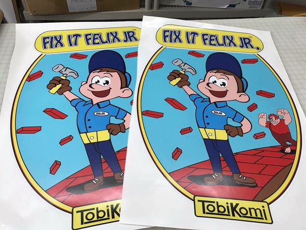 Fix It Felix Side Art