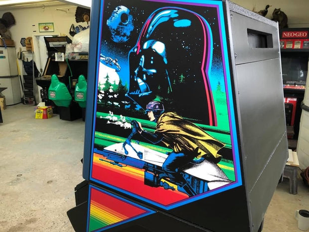 Star Wars return of the Jedi side art
