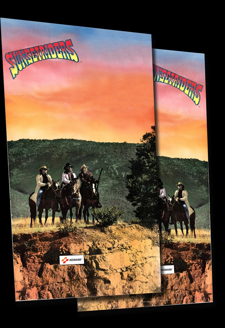 Sunset Rider Gallery Sunset Rider full art kit – Szabo's Arcades