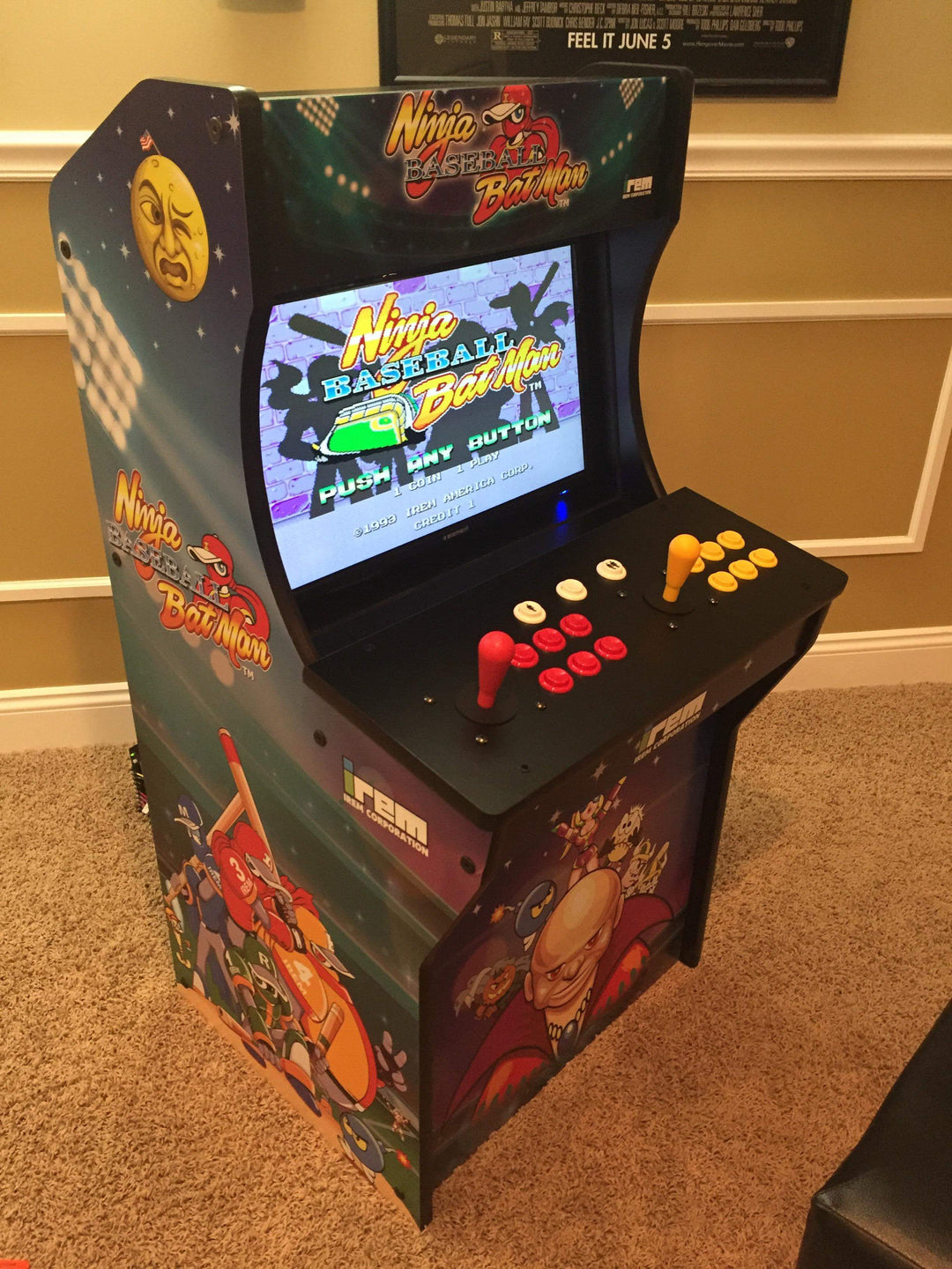 Ninja Baseball Batman (Alpha-Cade) cabinet – Szabo's Arcades