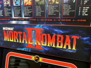 Mortal Kombat 2 Arcade 1up marquee