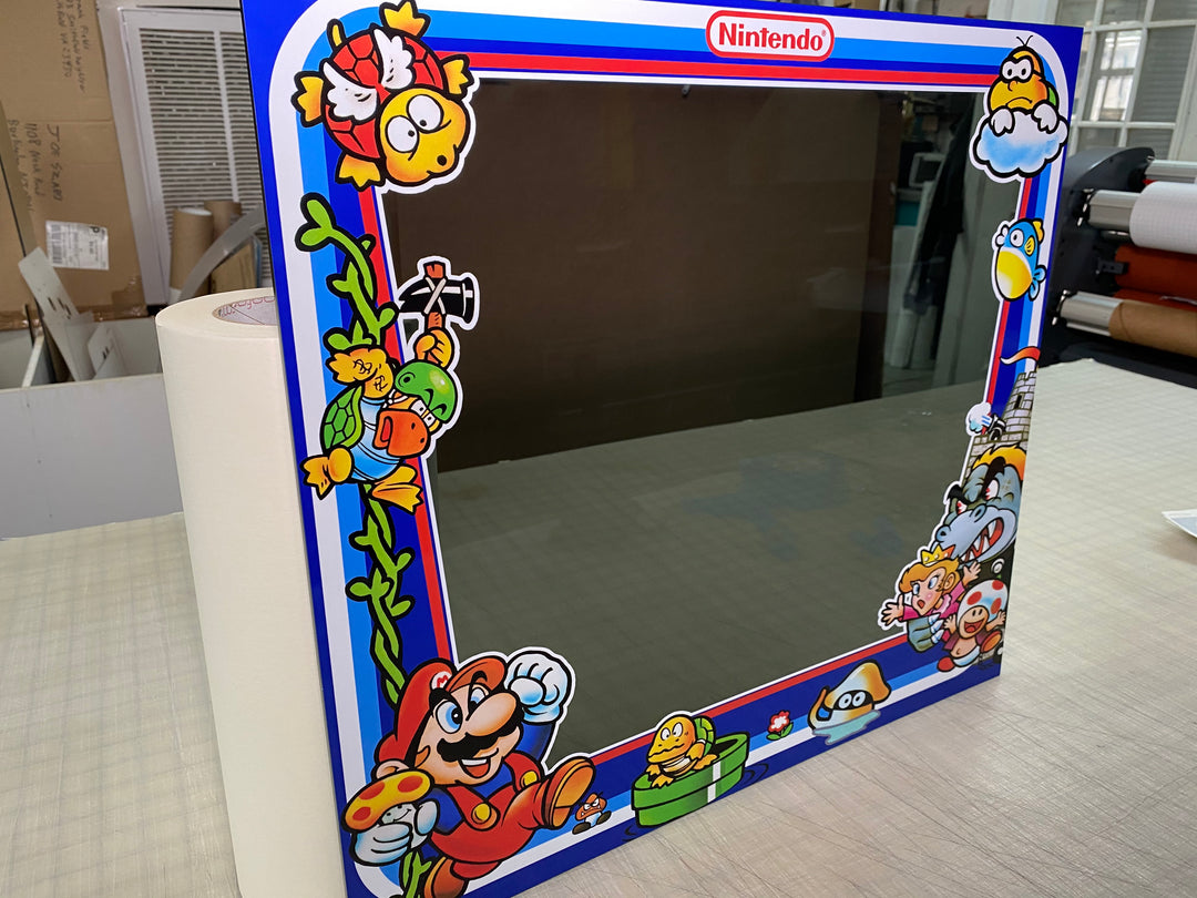 Custom Super Mario Brothers Nintendo Bezel – Szabo's Arcades