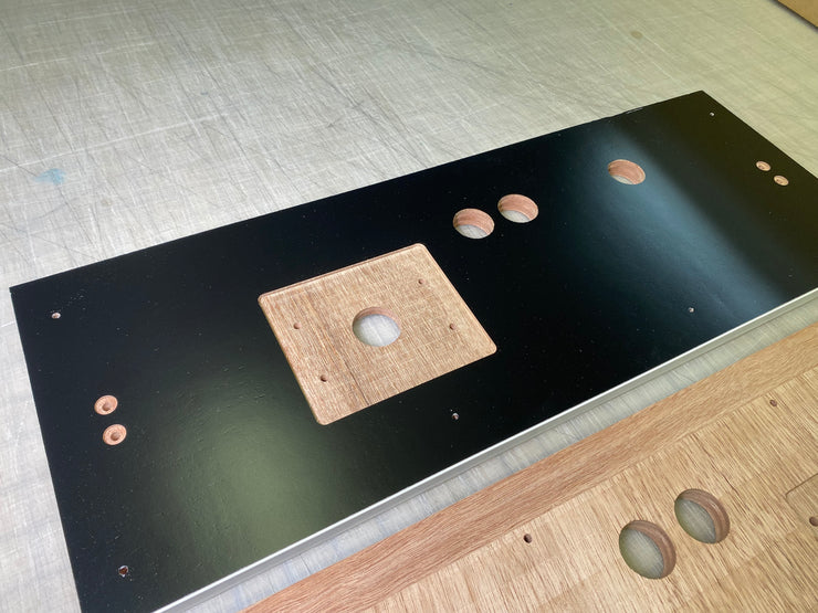 Nintendo wood control panel