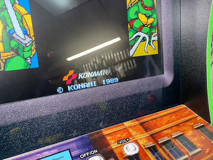 Arcade 1up Reverse printed shroud bezel.