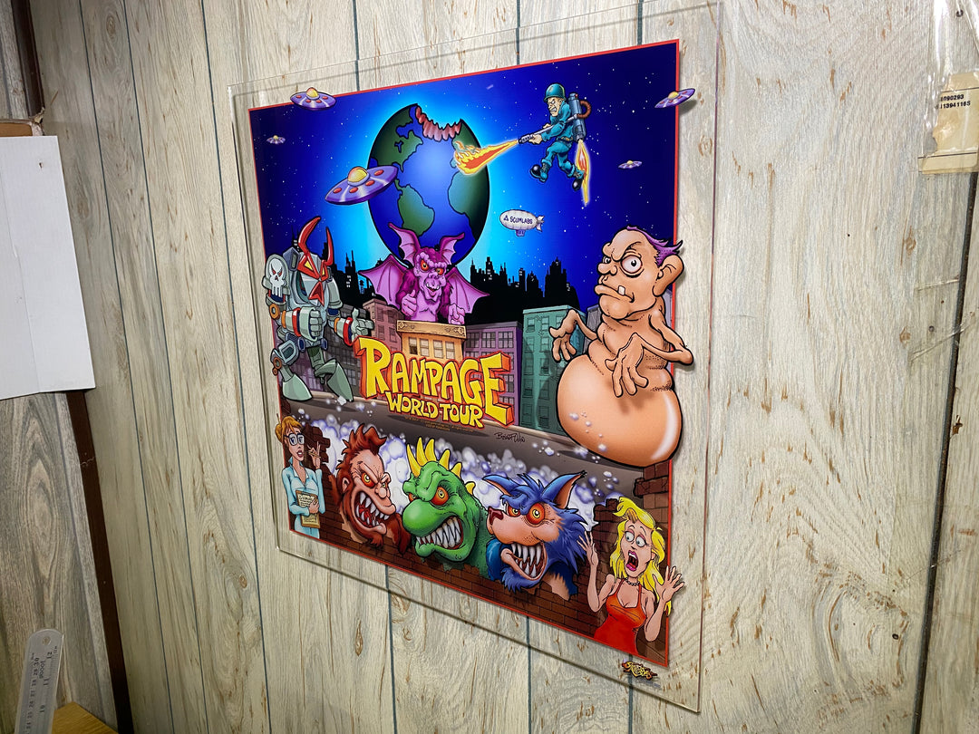 Rampage World Tour wall art – Szabo's Arcades