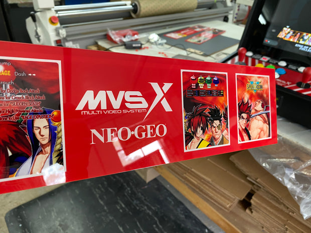 MVSX Samurai Showdown marquee
