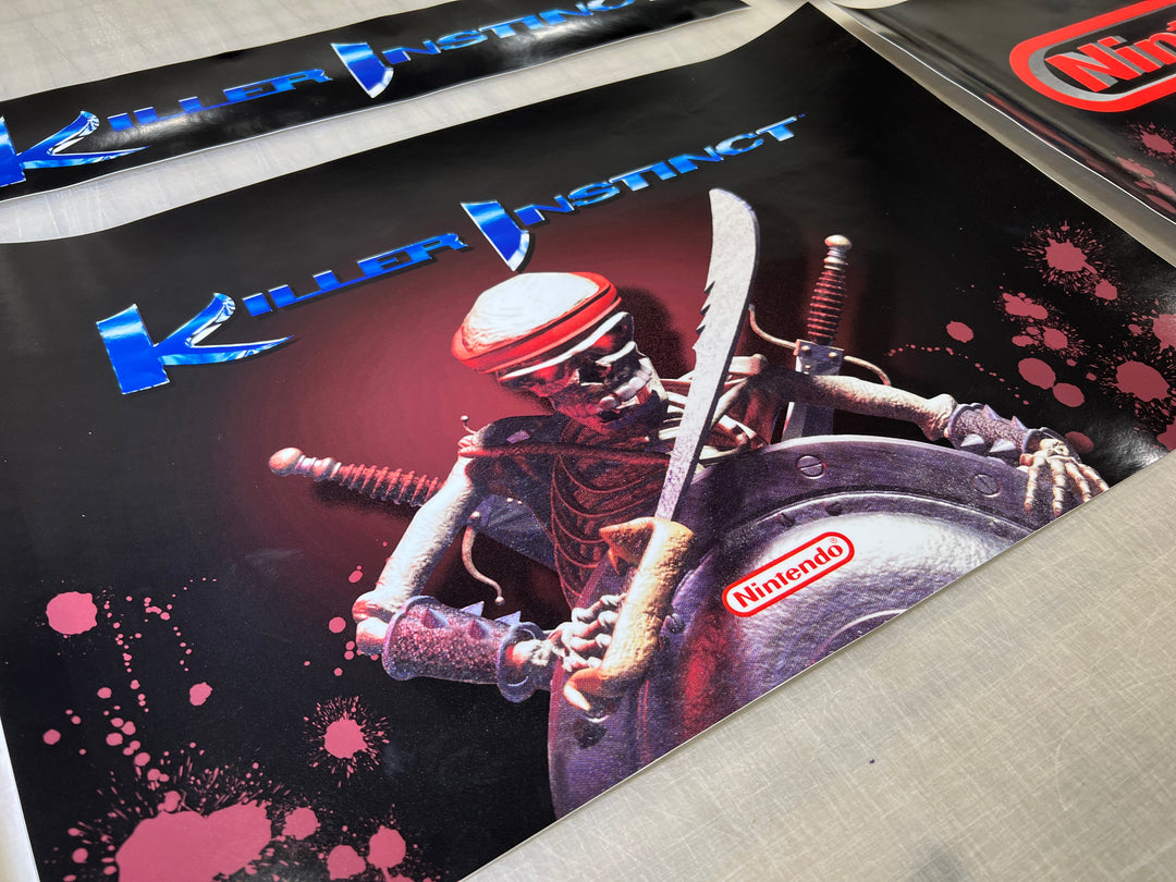 Killer Instinct 30th anniversary side art – Szabo's Arcades