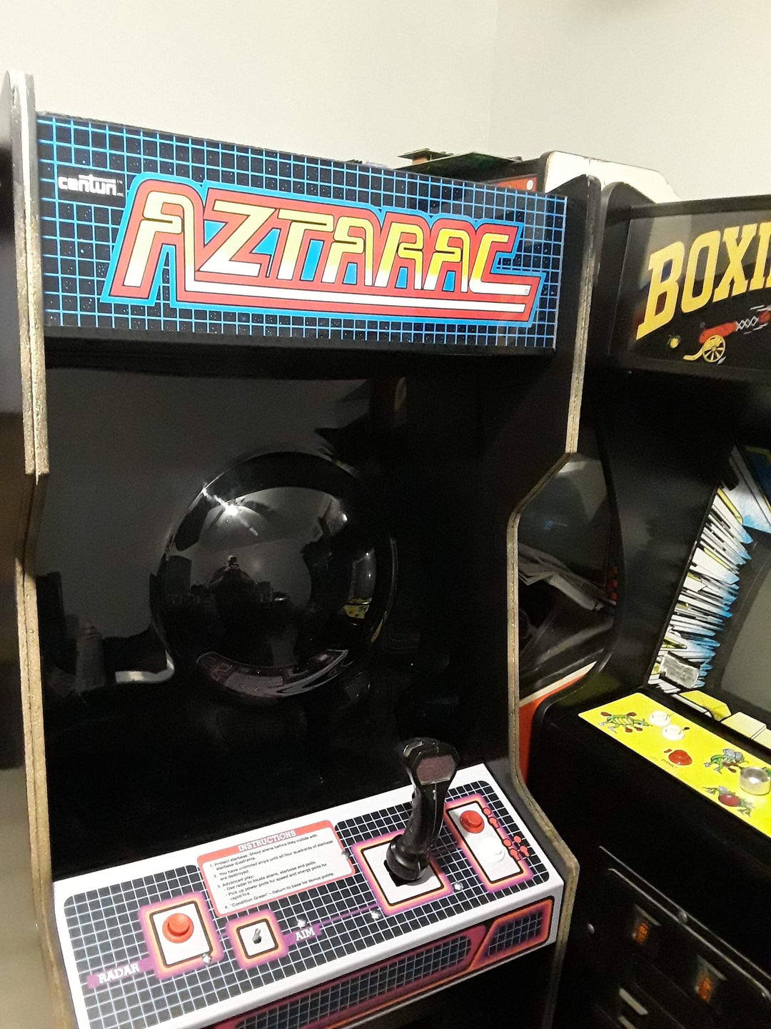 Aztarac marquee – Szabo's Arcades
