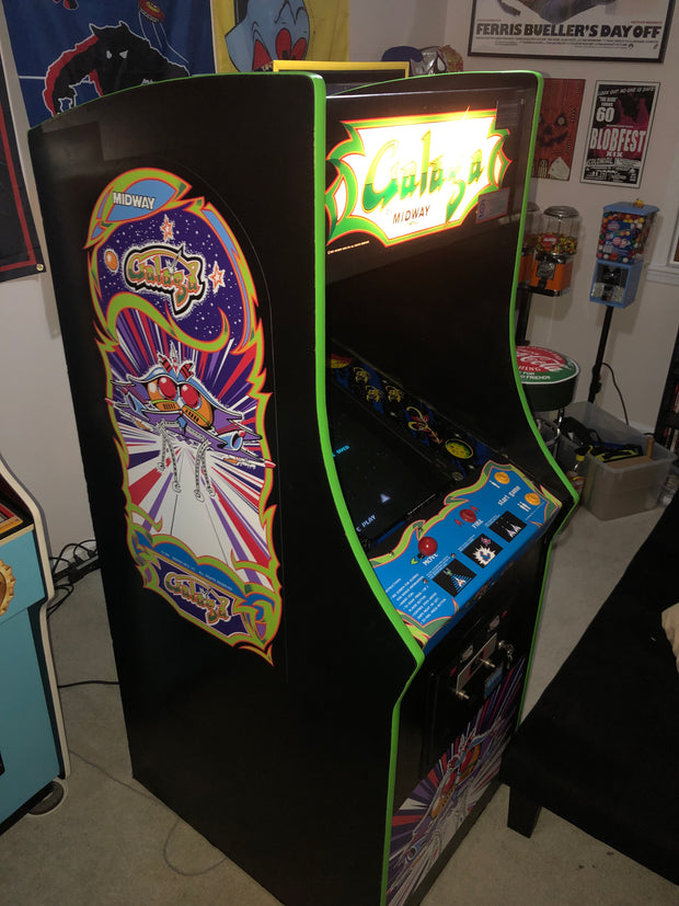 Galaga Side and Front Art