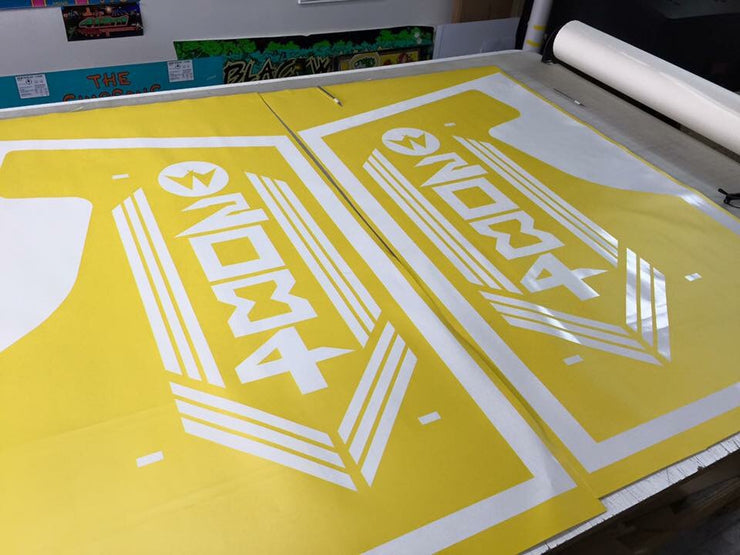 Robotron Side Art Stencils