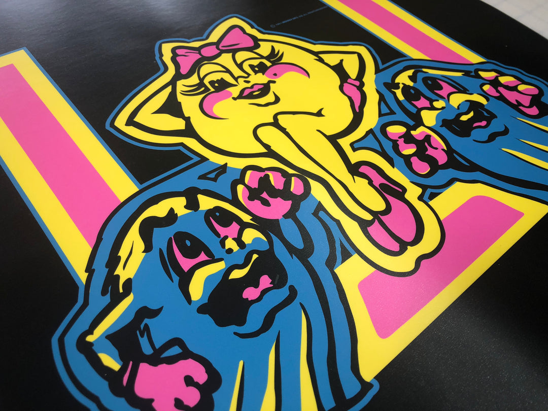 Ms. Pacman cabaret- Full Art Set – Szabo's Arcades