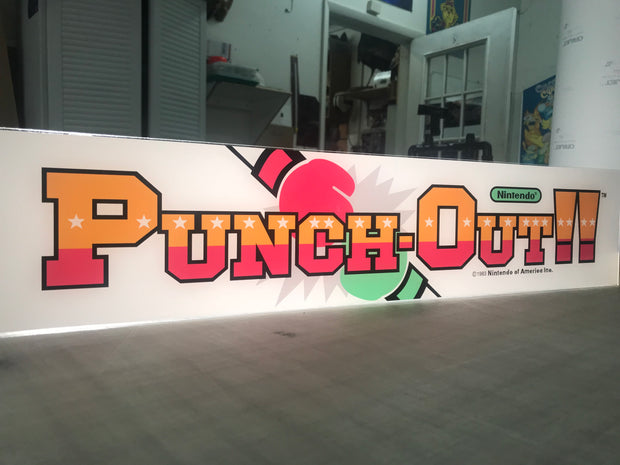 Nintendo Punch Out Marquee