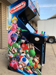Nintendo  themed multicade custom art