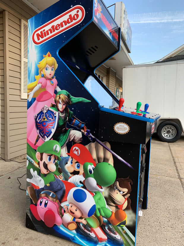 Nintendo  themed multicade custom art