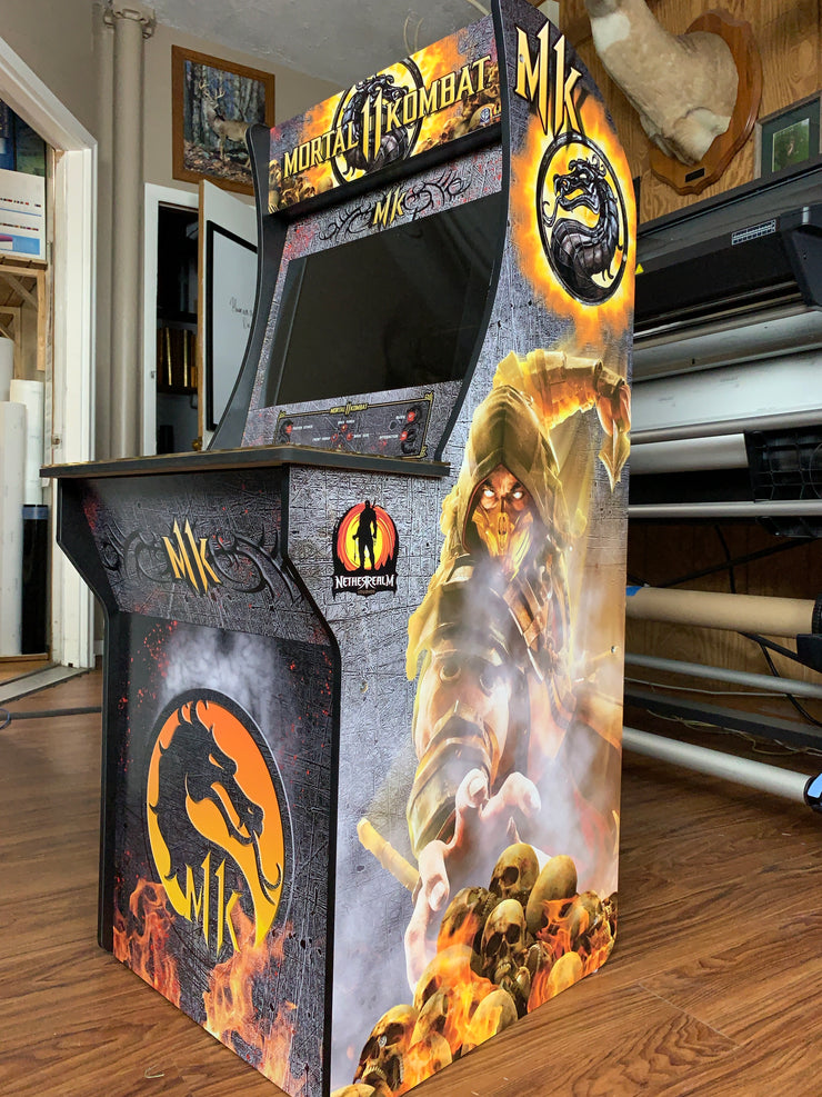 Arcade 1up- Mortal Kombat 11 Bezel only